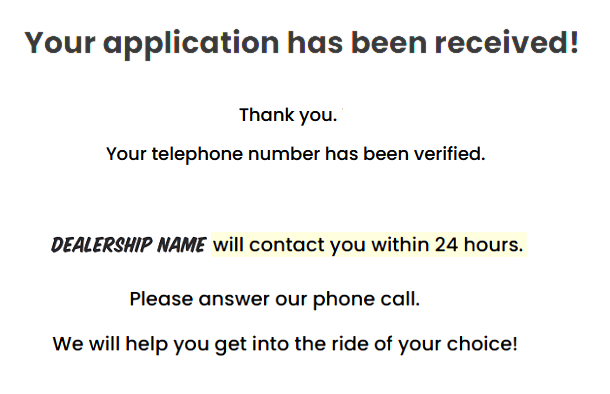 Car Loan Leads Canada